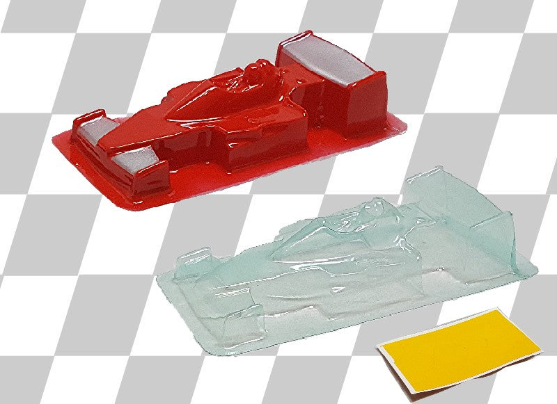 CAVEMAN F1 FERRARI CLEAR 1/32 BODY