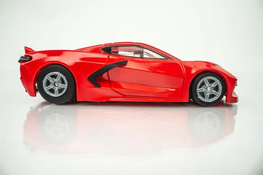 AFX CORVETTE C8 TORCH RED MEGA G+ HO SLOT CAR