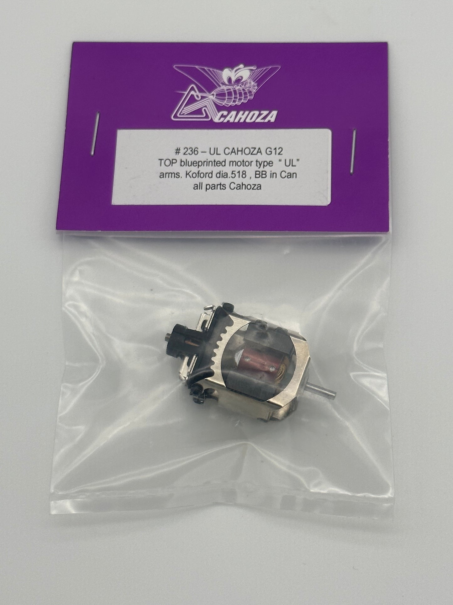 CAHOZA GP12 MOTOR BLUEPRINTED "UL"