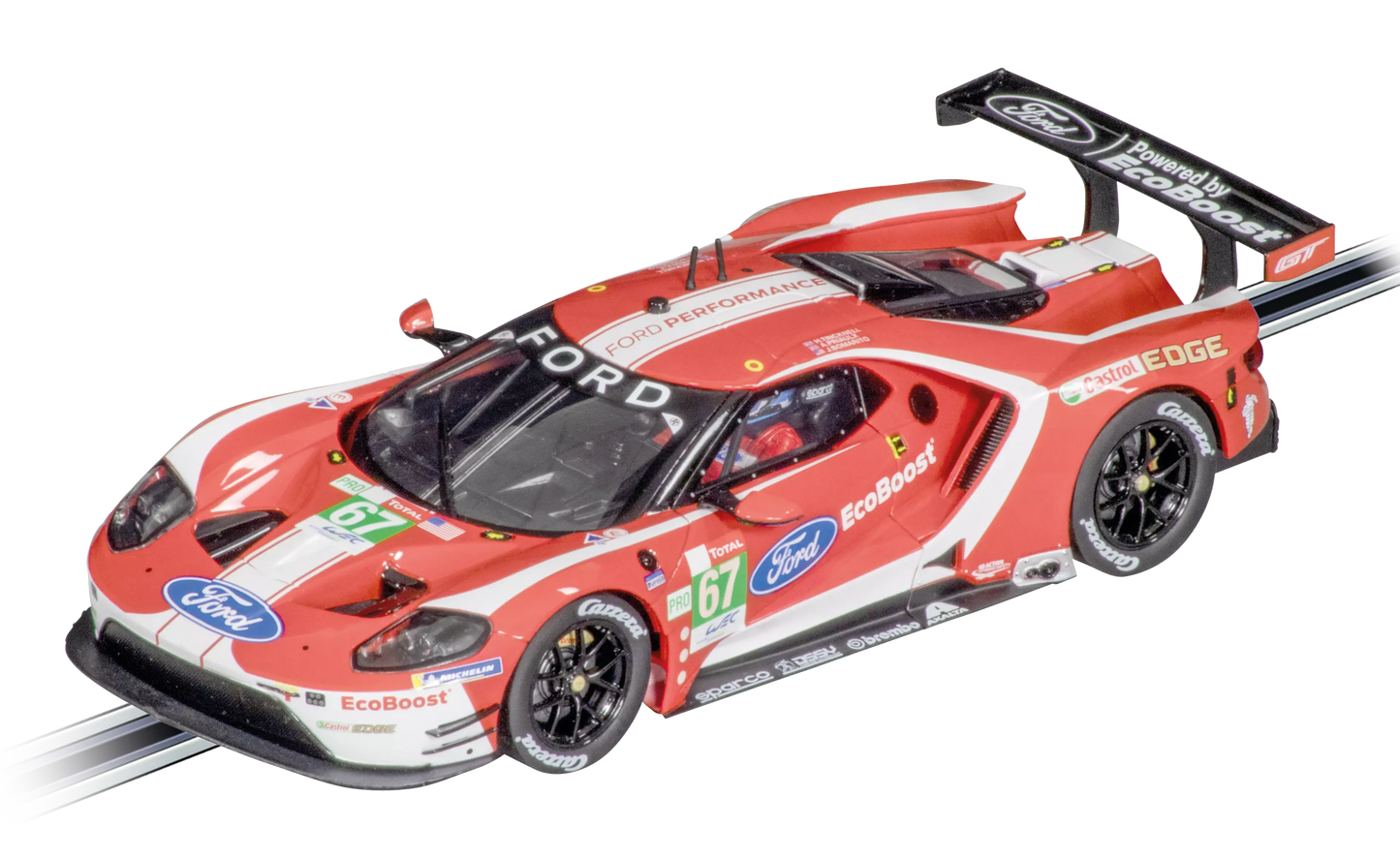CARRERA DIGITAL 124 FORD GT RACE CAR "NO.67" SLOT CAR