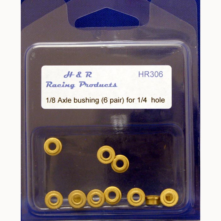 H&R 1/8 AXLE BUSHING FOR 1/4" HOLE (PER PAIR)