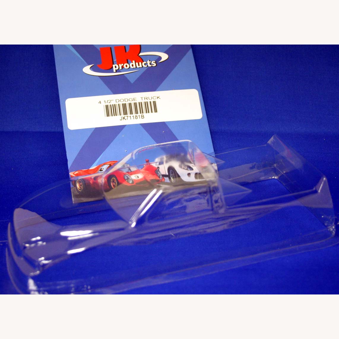 JKP 4.5" DODGE NASTRUCK .010 CLEAR BODY