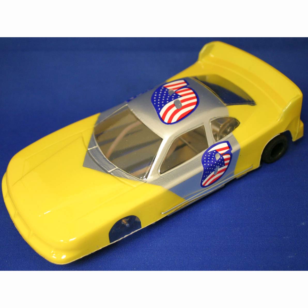 JKP RENTAL CAR COT NASCAR YELLOW