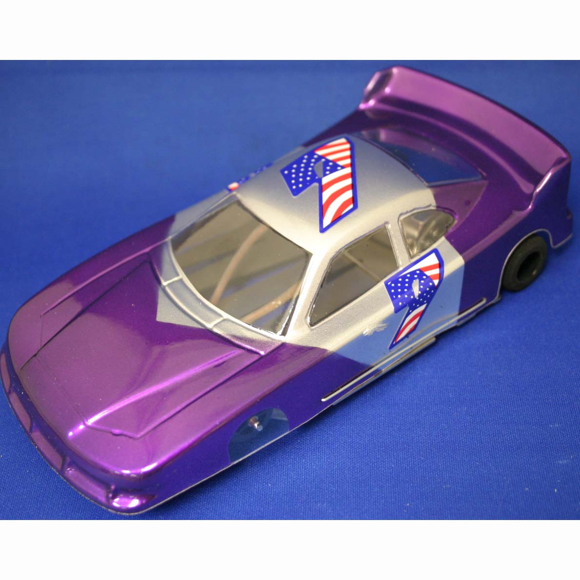 JKP RENTAL CAR COT NASCAR PURPLE