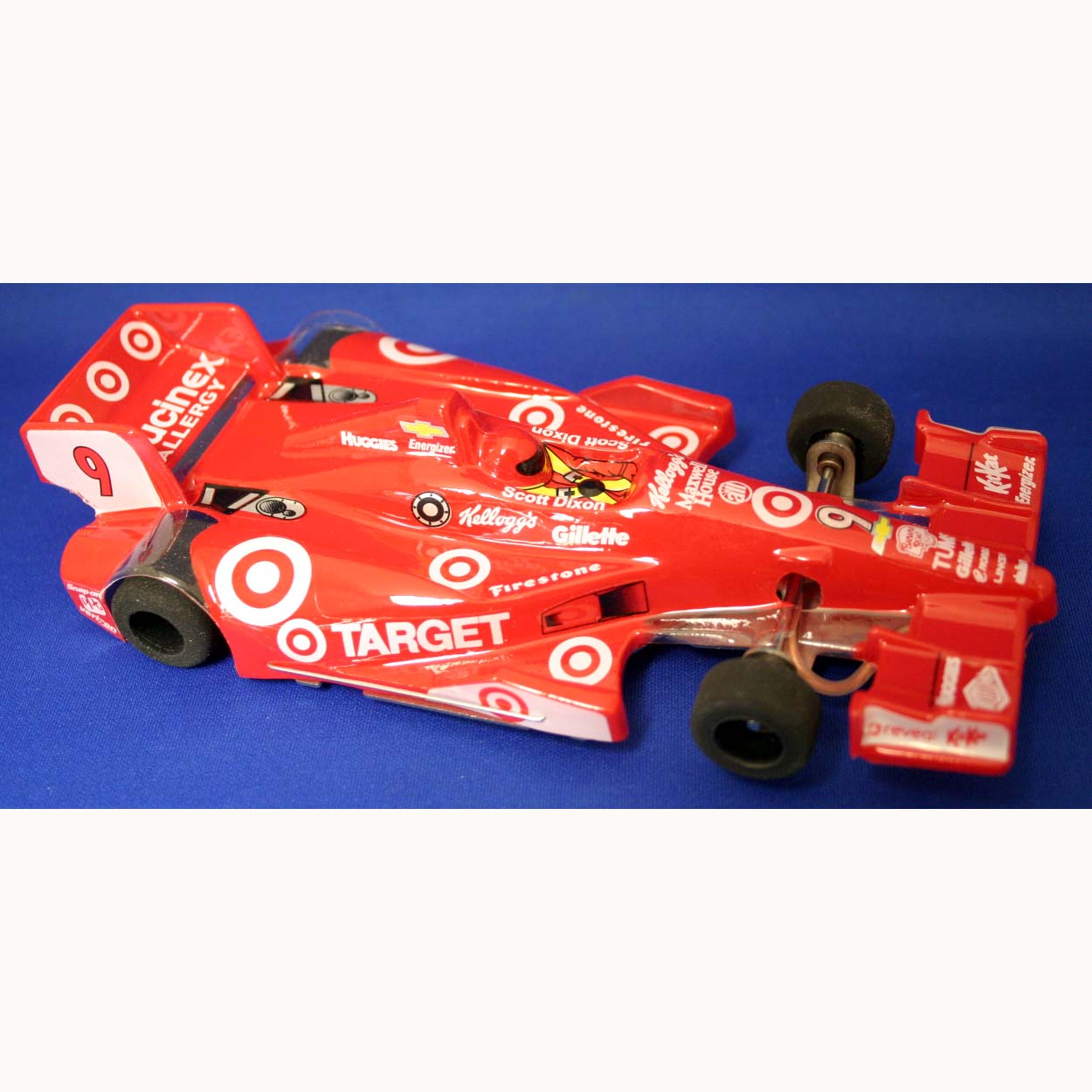 JKP INDY CAR #9 TARGET/MUCINEX HAWK 7 CHEETAH 11 RTR CAR - 3/32, 64p