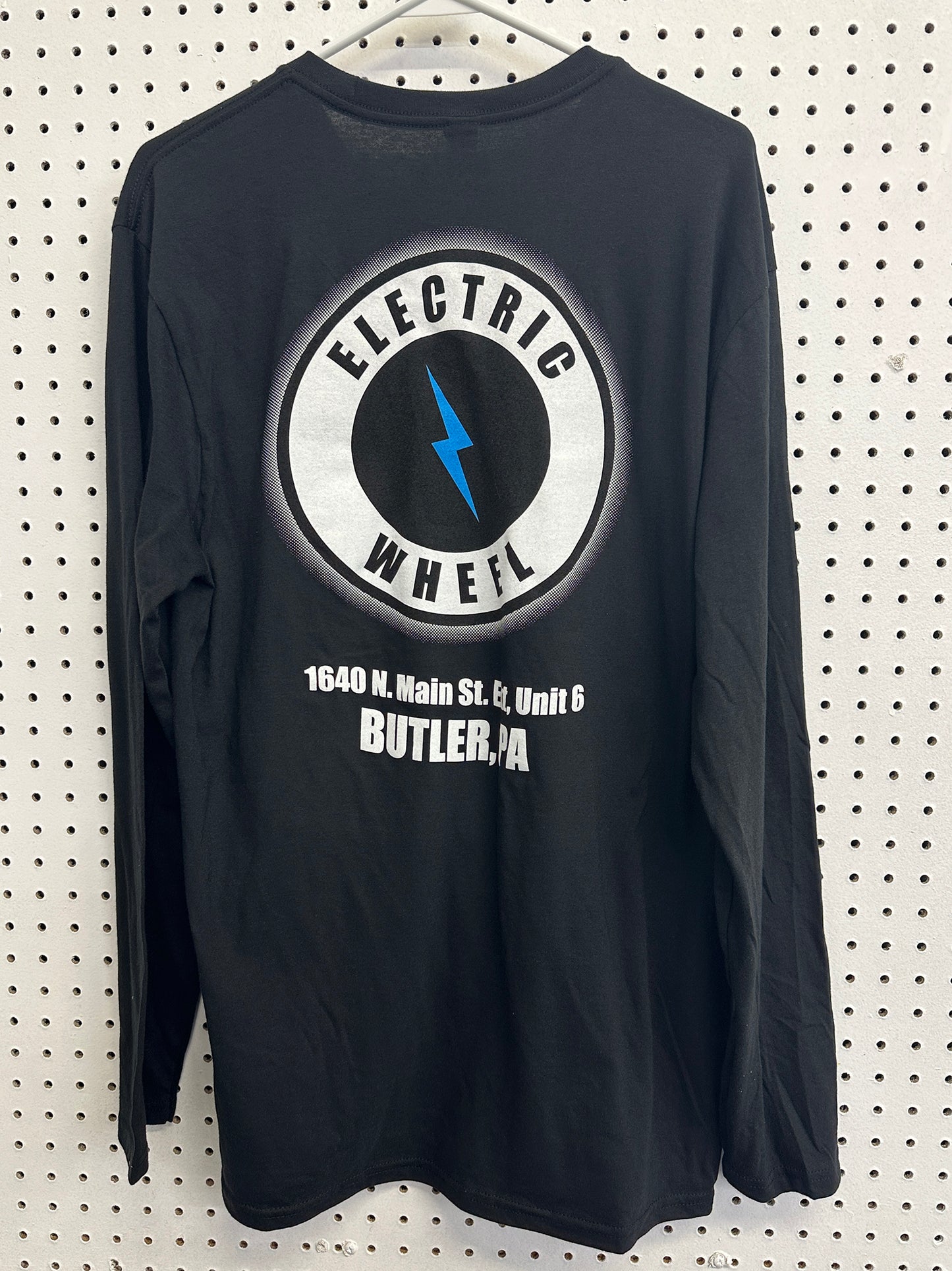 ELECTRIC WHEEL LONG SLEEVE T-SHIRT - Screen printed