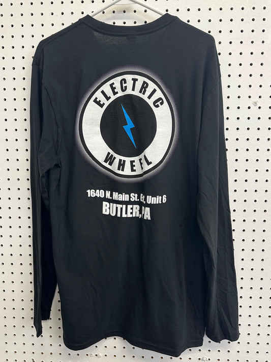 ELECTRIC WHEEL LONG SLEEVE T-SHIRT - Screen printed