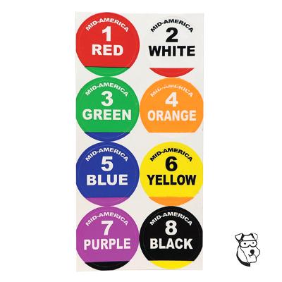 MID-AMERICA LANE STICKERS 200 BULK PACK