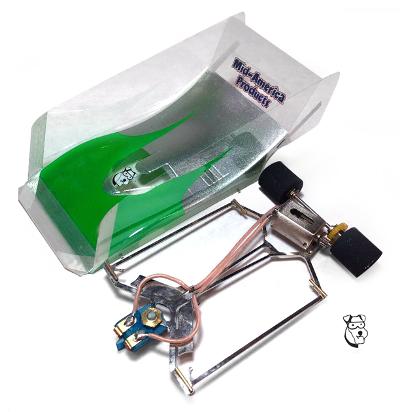 MID-AMERICA RTR BOX STOCK WING CAR W/ EAGLE MOTOR