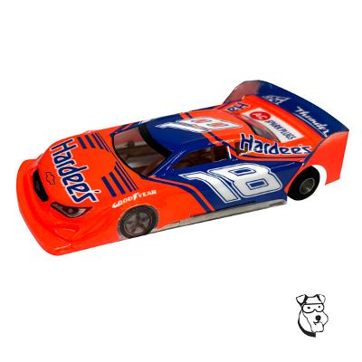 MID-AMERICA HARDEES 1/24 TURBO FLEX RTR W/EAGLE MOTOR