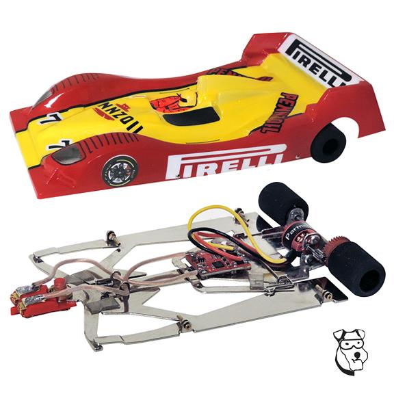 MID-AMERICA 1/24 GEMINI BRUSHLESS RENAULT LMP CAR 4500KV MOTOR