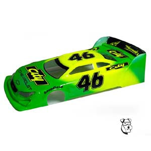 MID-AMERICA 4" DAYS OF THUNDER CITY CHEVROLET MUSTANG BODY