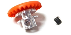 NSR NSR2006325AL 2mm INLINE SOFTPLASTIC GEAR 25 Tooth Aluminum Hub