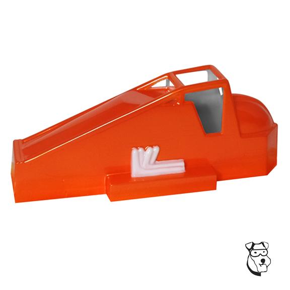 PARMA 1/24 OUTLAW SPRINT CAR - .015 CLEAR BODY AND WINDOW MASKS