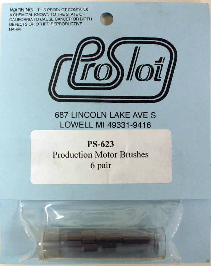 PROSLOT PRODUCTION MOTOR BRUSHES (PER PAIR)