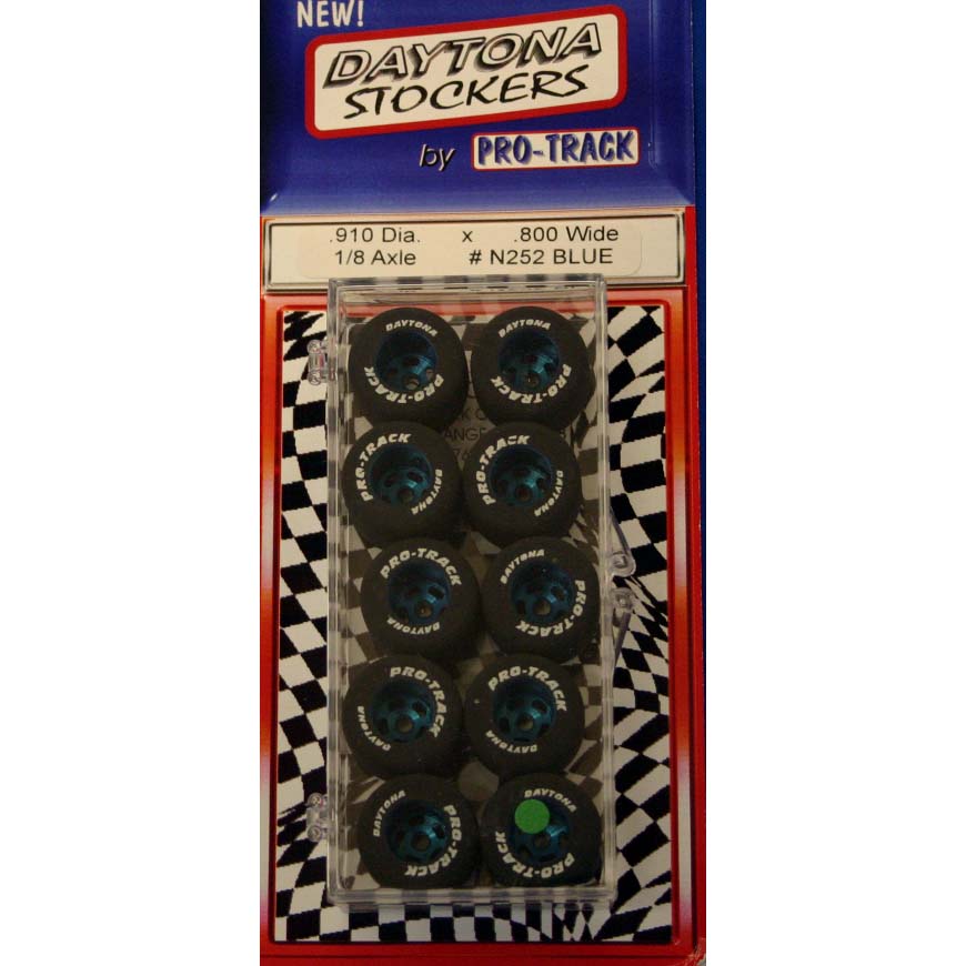 PROTRACK 1/8 X .910 X .800 NATURAL BLUE (PAIR)