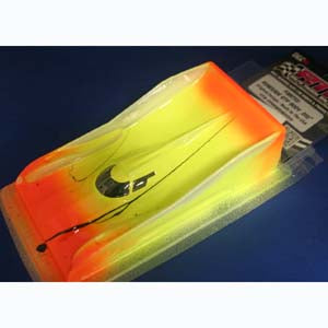 RTR PAINTED RENEGADE GTP BODY .010