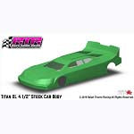 RTR TITAN XL 4.5" STOCK CAR BODY .010