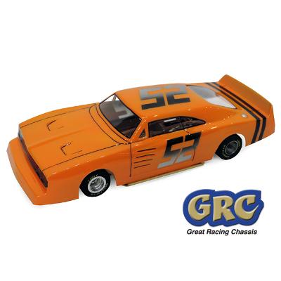 MID-AMERICA 1/24 GRC BRASS 4.5" WB RTR 1/24 - CHARGER BODY