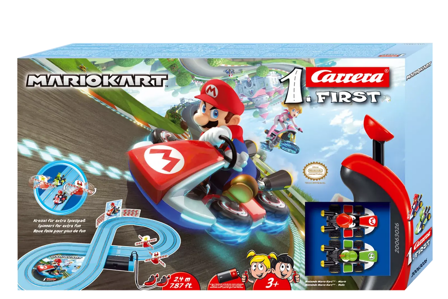 Mario Kart First - Mario vs Yoshi
(7.87 FT / 1:50 Scale)