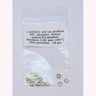 CAHOZA ARM SPACER BRONZE .007" (24 PACK)