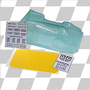 CAVEMAN 1/32 LANCIA GROUP C SPORTSMAN CLEAR BODY
