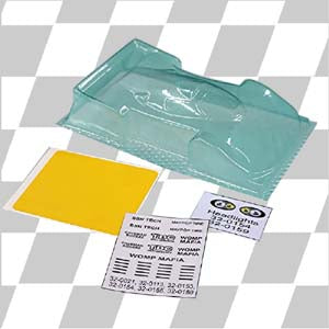 CAVEMAN 1/32 JAGUAR GROUP C SPORTSMAN CLEAR BODY