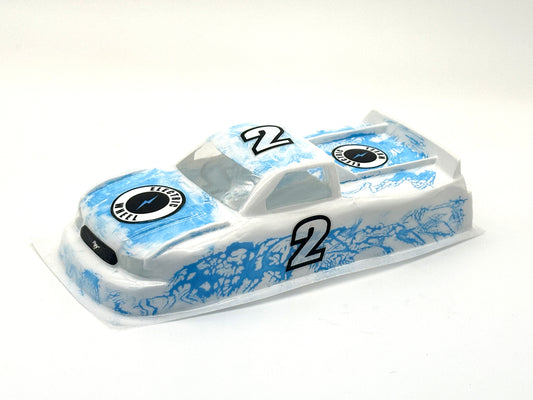 DDS 1/24 TRUCK 4.5" .015 PAINTED BODY