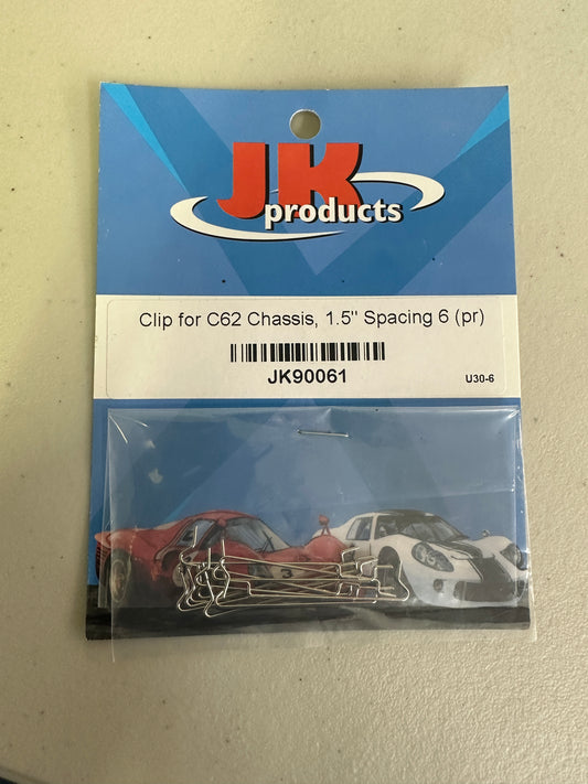 JKP BODY MOUNTING CLIPS 1.5 " SPACING (PER PACK)