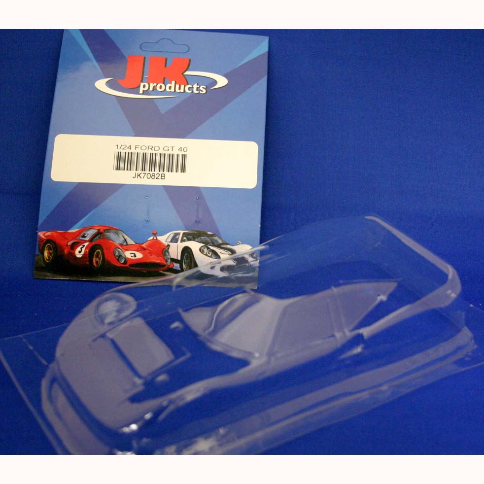 JKP FORD GT-40 CLEAR BODY