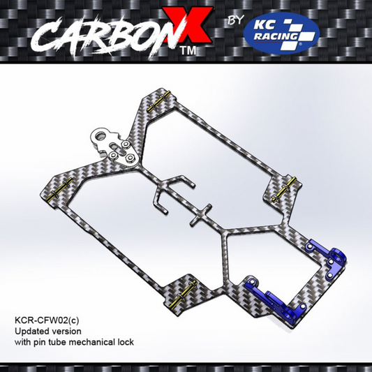 KC RACING CARBONX BRUSHLESS WING CAR CHASSIS