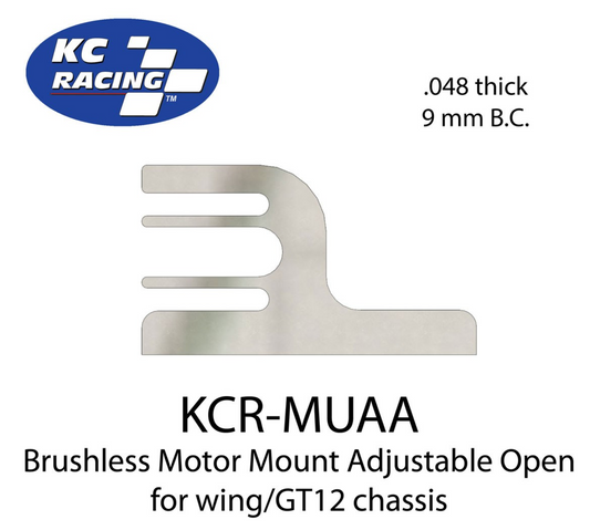 KC RACING UNIVERSAL ADJUSTABLE BRUSHLESS MOTOR MOUNT