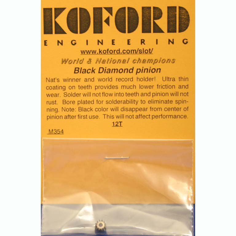 KOFORD 12T 64P BLACK DIAMOND PINION
