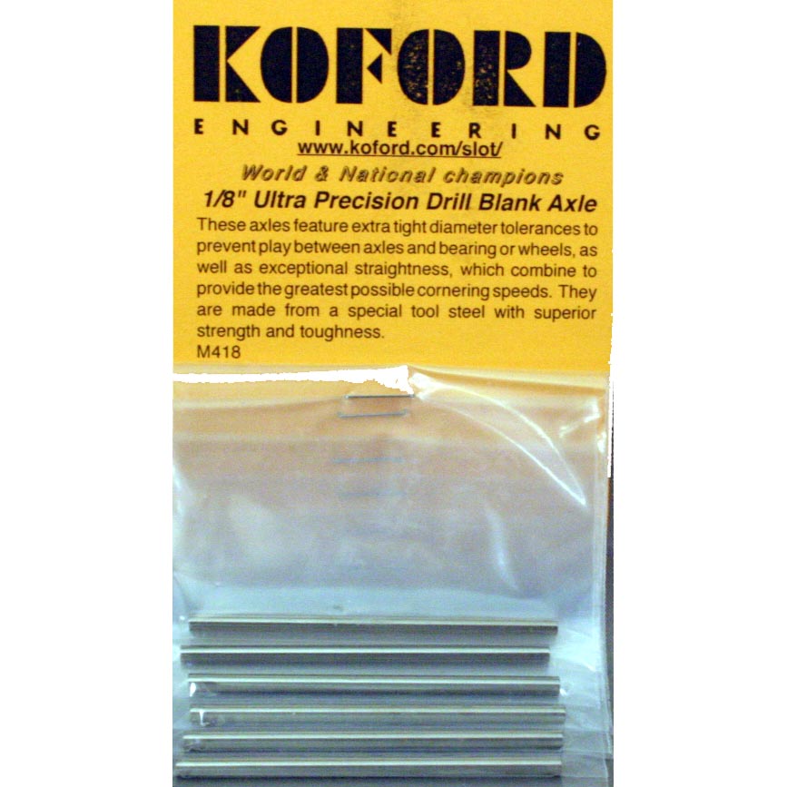 KOFORD 1/8 DRILL BLANK AXLES (EACH)