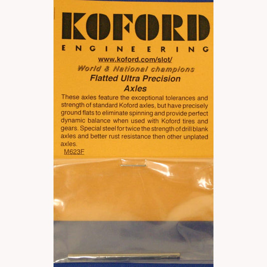 KOFORD FLATTED UNPLATED 3/32 AXLE (EACH)