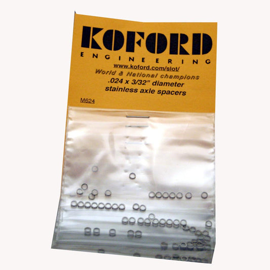 KOFORD .024" x 3/32 AXLE SPACERS  (EACH PACK)