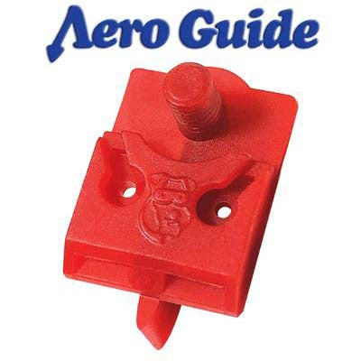 MID-AMERICA AERO GUIDE RED NYLON CUT DOWN/THREADED (EACH)