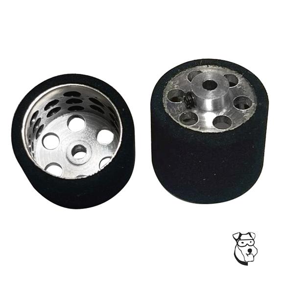 MID-AMERICA WING CAR MAGNESIUM WAFFLED REAR SPEC TIRES 3/32 X .790 X .650 HUB SIZE