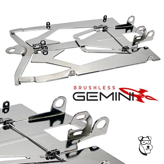 MID-AMERICA 1/24 BRUSHLESS GEMINI FLEXI CHASSIS HEAT TREATED