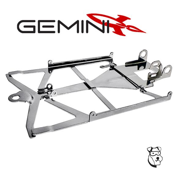 MID AMERICA 1/24 GEMINI BRUSHLESS 2 PC FLEXI CHASSIS W /LIGHTWEIGHT TOP PAN