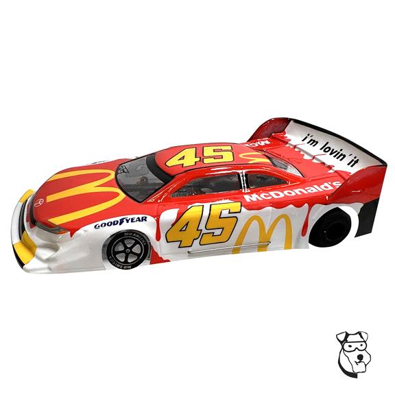 MID-AMERICA MCDONALDS 1/24 TURBO FLEX RTR W/EAGLE MOTOR