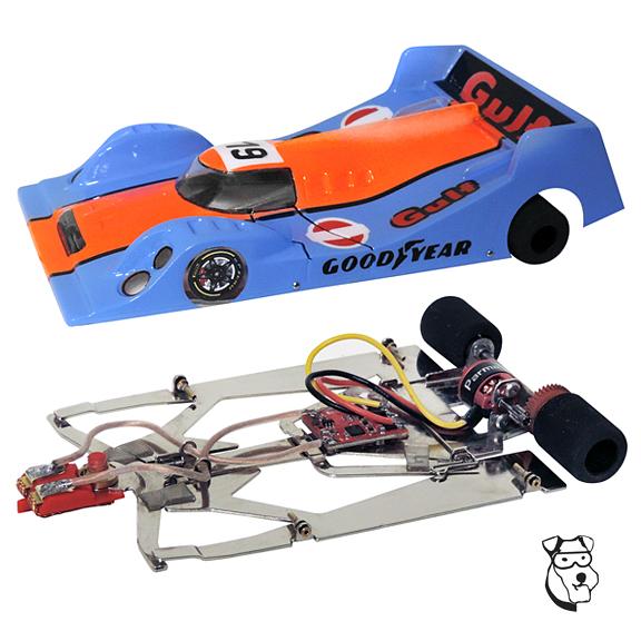 MID-AMERICA 1/24 GEMINI BRUSHLESS MERCEDES LMP CAR 4500KV MOTOR
