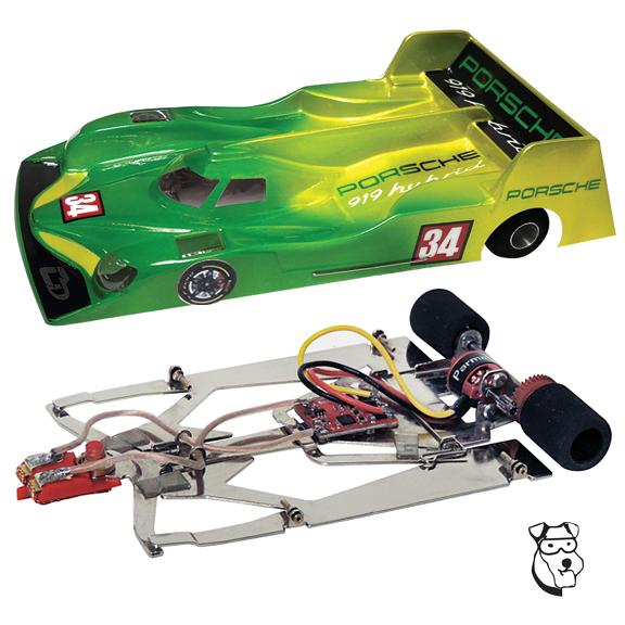MID-AMERICA 1/24 GEMINI BRUSHLESS PORSCHE 919 LMP CAR 4500KV MOTOR