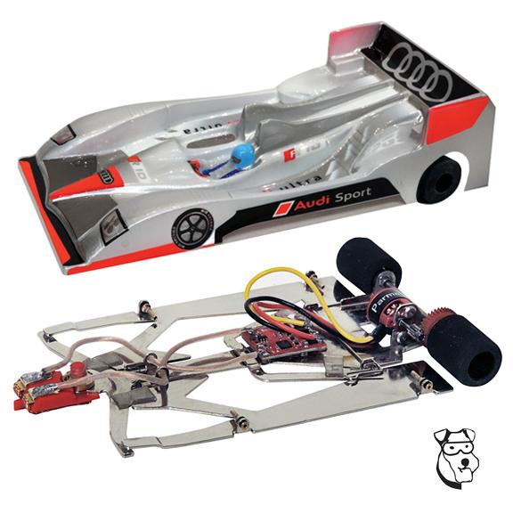 MID-AMERICA 1/24 GEMINI BRUSHLESS AUDI R10 LMP CAR 4500KV MOTOR