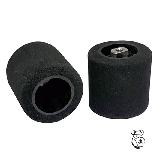 MID-AMERICA 3/32 X .760 NATURAL TIRES JUMBO CARBON HUBS (PAIR)