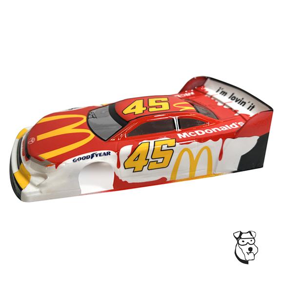 MID-AMERICA MCDONALDS 1/24 STOCK CAR/ DELUXE BODY