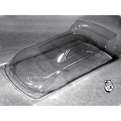 MID-AMERICA 4" MUSTANG NASCAR CLEAR BODY .005