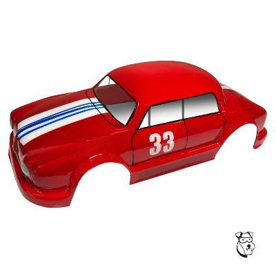 MID-AMERICA 4" SEDAN PAINTED FCR/GRC BODY