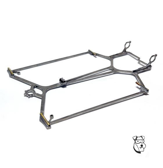 MID AMERICA GROUP F/12 WING CAR CHASSIS 4.50" ASSEMBLED