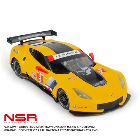 NSR NSR0342AW Corvette C7.R #3 - '17 Daytona